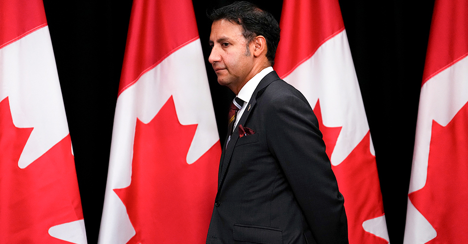 Arif Virani, Canada’s justice minister
